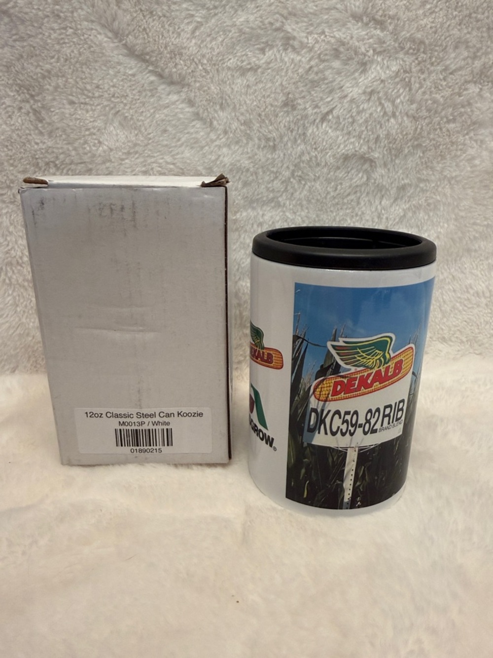 Dekalb Steel Can Koozie – Insulated 12oz Can Cooler
